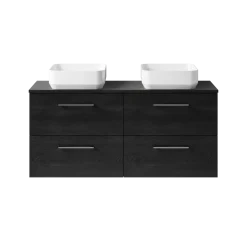 Erin 1200mm Wall Mounted 4 Drawer Vanity Unit & Double Countertop