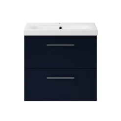 Erin 600mm Wall Mounted 2 Drawer Vanity Unit & Basin