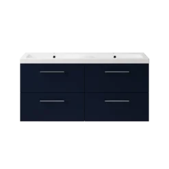 Erin 1200mm Wall Mounted 4 Drawer Vanity Unit & Double Basin