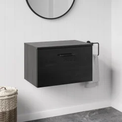 Erin 600mm Wall Mounted 1 Drawer Vanity Unit & Countertop