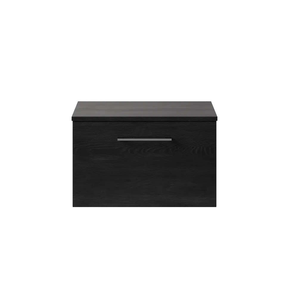 Erin 600mm Wall Mounted 1 Drawer Vanity Unit & Countertop