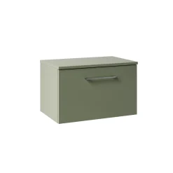 Erin 600mm Wall Mounted 1 Drawer Vanity Unit & Countertop
