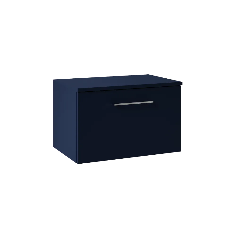 Erin 600mm Wall Mounted 1 Drawer Vanity Unit & Countertop