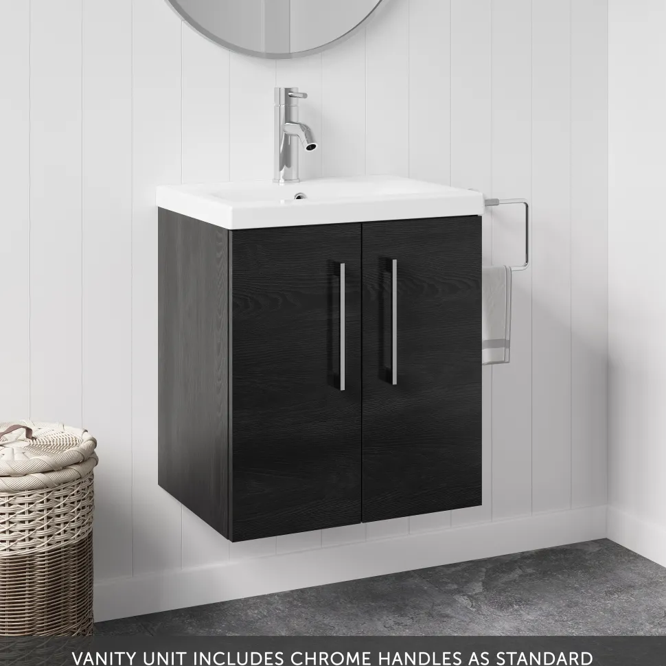 Erin 500mm Wall Mounted Vanity Unit & Basin