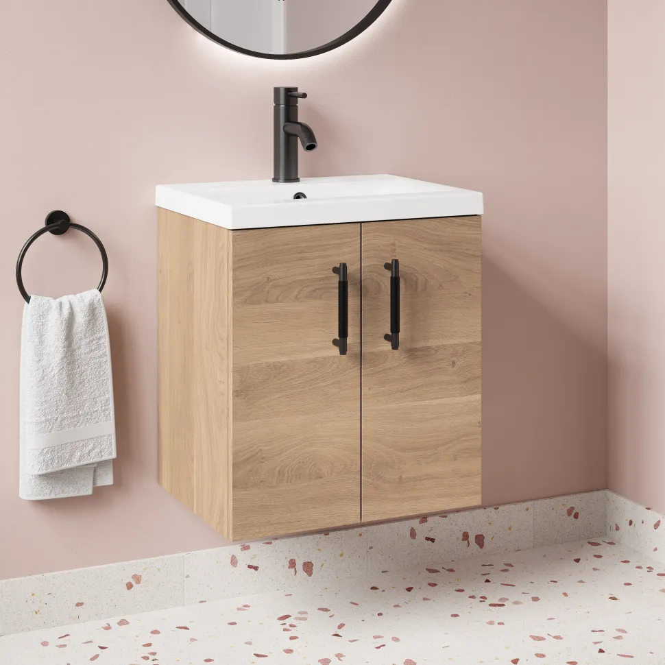 Erin 500mm Wall Mounted Vanity Unit & Basin
