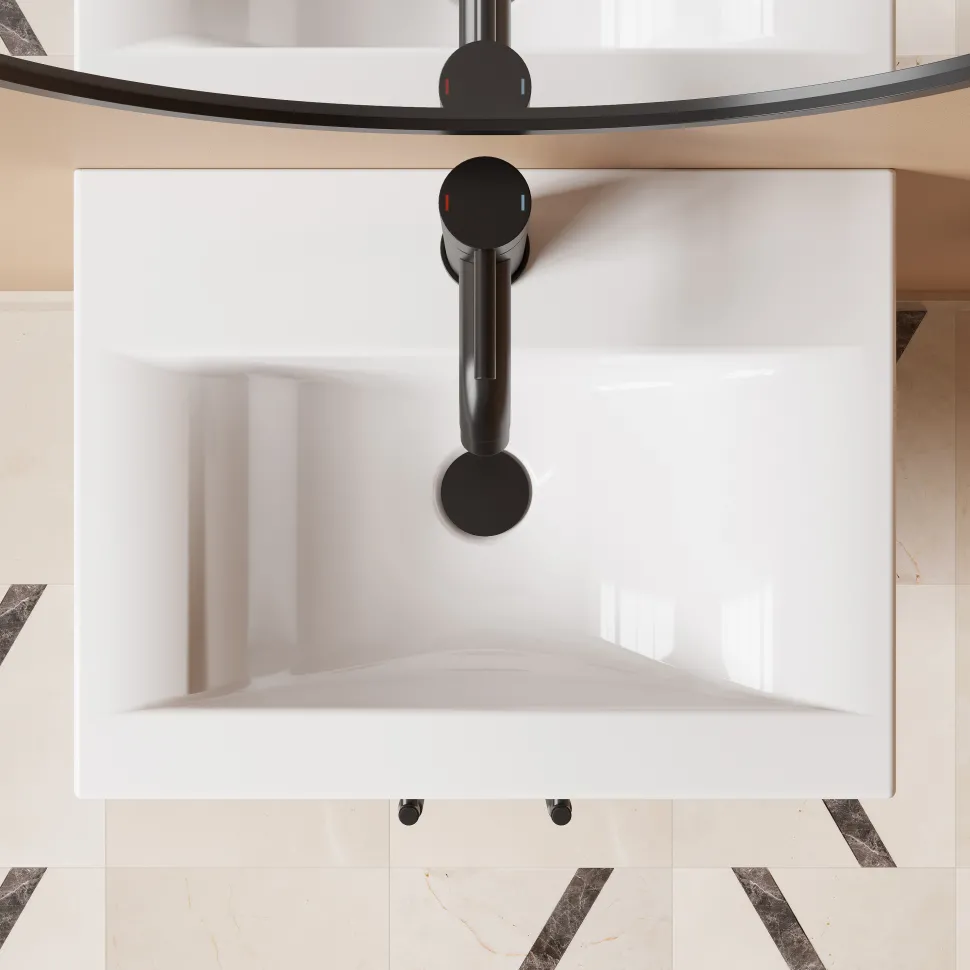 Erin 500mm Wall Mounted Vanity Unit & Basin