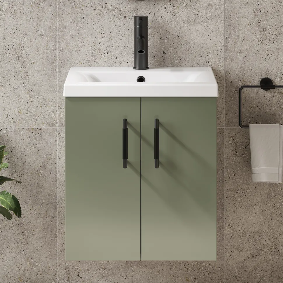 Erin 500mm Wall Mounted Vanity Unit & Basin
