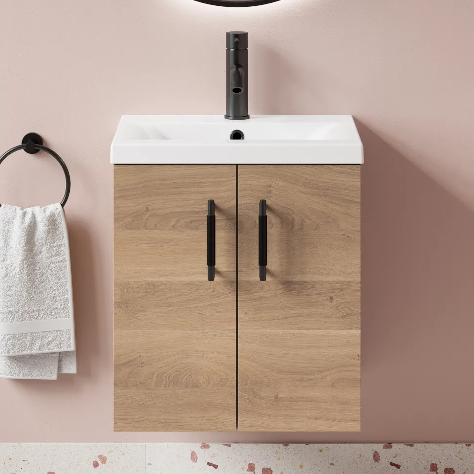Erin 500mm Wall Mounted Vanity Unit & Basin