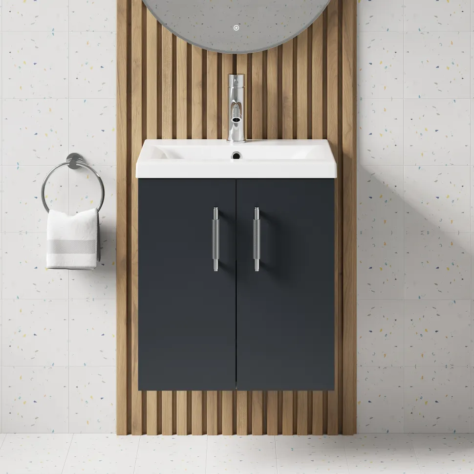 Erin 500mm Wall Mounted Vanity Unit & Basin
