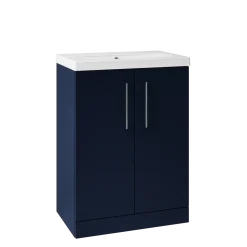 Erin Modern Shower Bath Suite with 1700mm J Shaped Bath & Rimless Toilet
