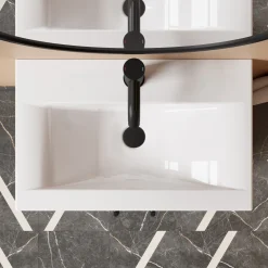 Erin Modern Shower Bath Suite with 1700mm J Shaped Bath & Rimless Toilet