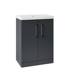 Erin Modern Shower Bath Suite with 1700mm J Shaped Bath & Rimless Toilet