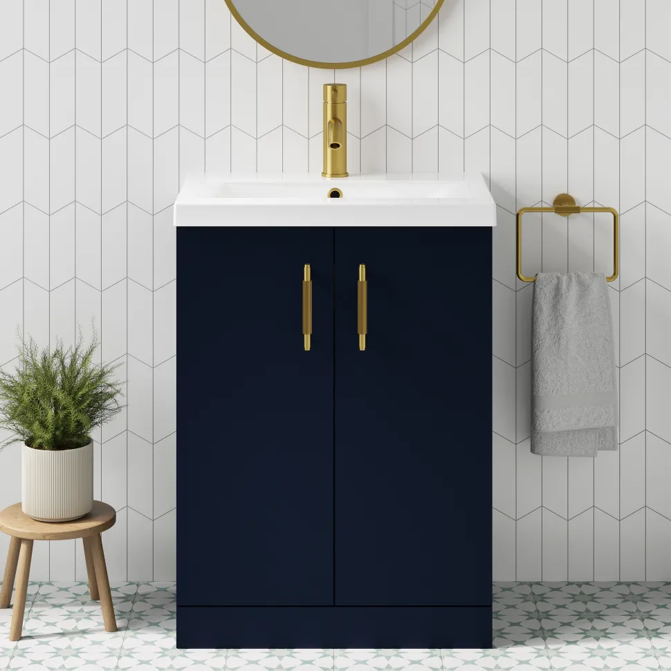 Erin Rimless Toilet & Vanity Unit Bathroom Suite