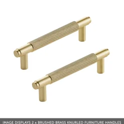 Erin Rimless Toilet & Vanity Unit Bathroom Suite Set with Brushed Brass Handles