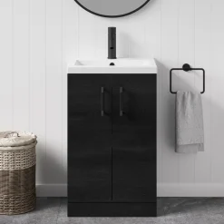 Erin Rimless Toilet & Vanity Unit Bathroom Suite Set