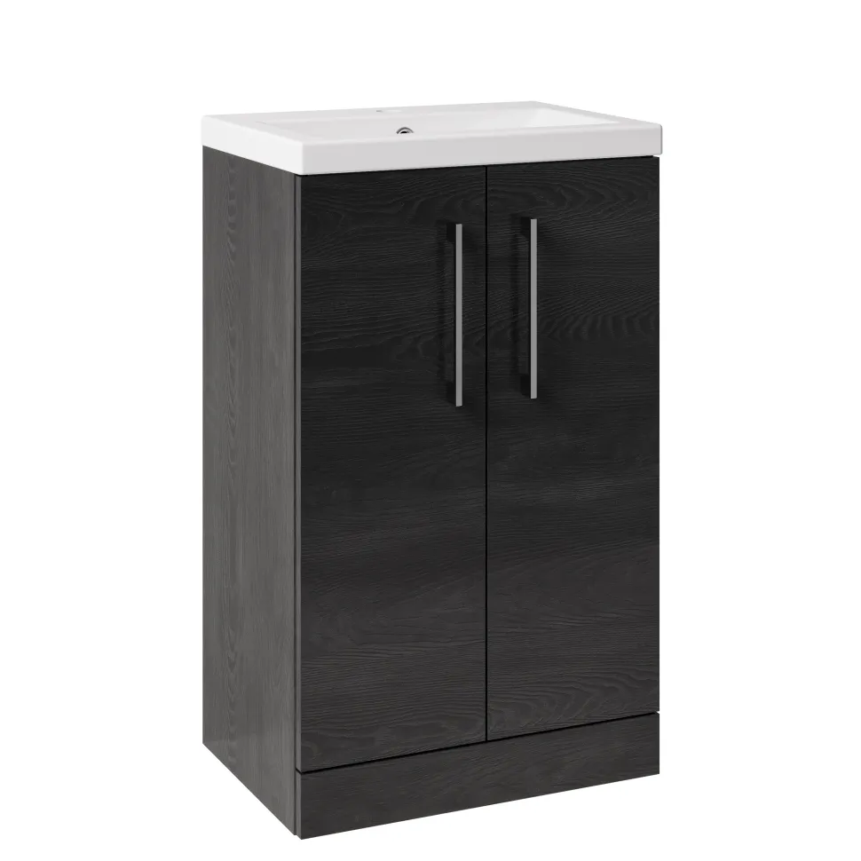 Erin Rimless Toilet & Vanity Unit Bathroom Suite Set