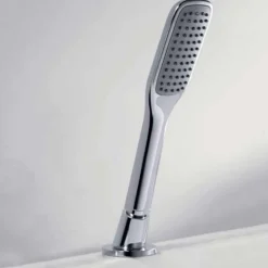 Flova Allore Deck Mounted 4 Hole Bath Shower Mixer with Handset Kit