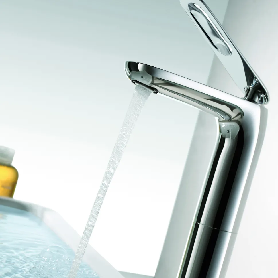 Flova Allore Tall Basin Mixer with Clicker Waste