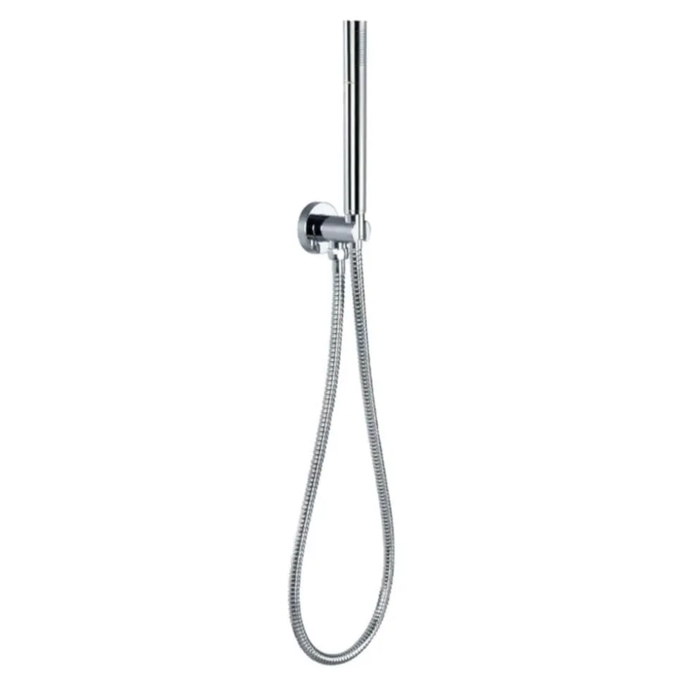 Flova Annecy Mini Shower Kit with Bracket Outlet Elbow, Handset & Hose