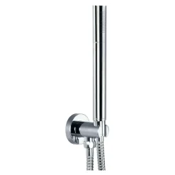 Flova Annecy Mini Shower Kit with Bracket Outlet Elbow, Handset & Hose