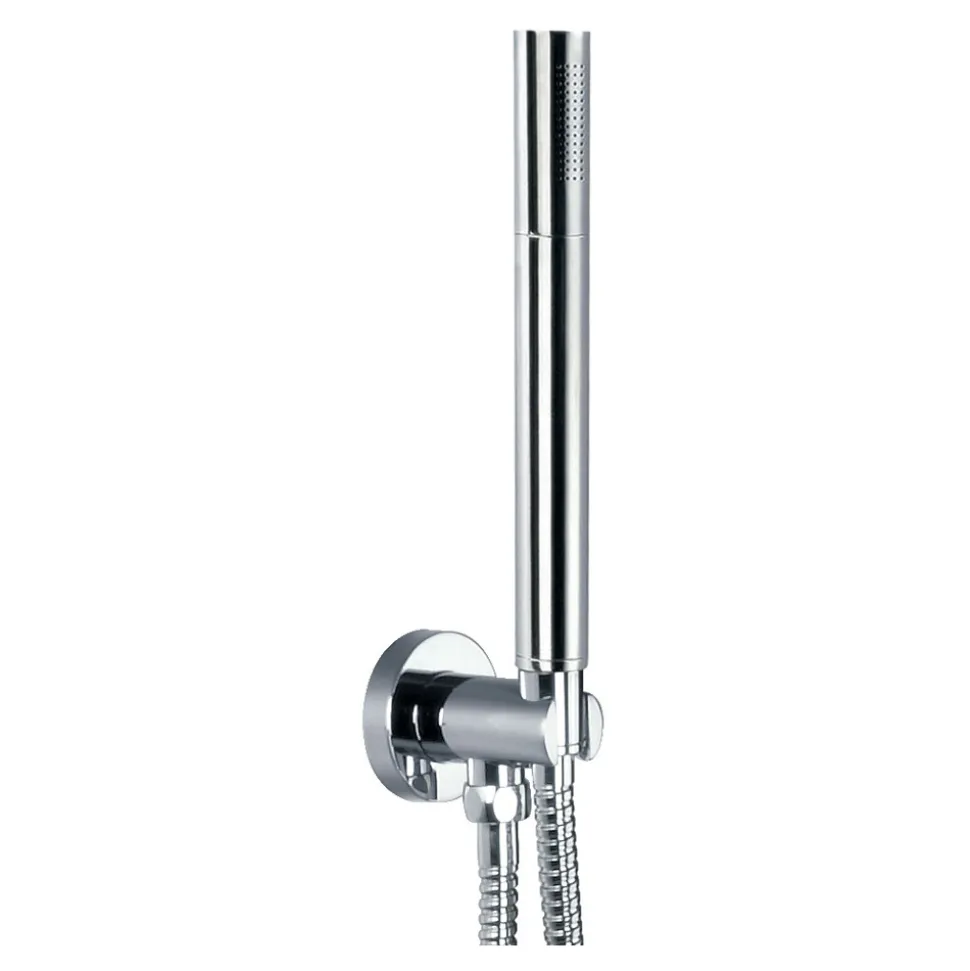 Flova Annecy Mini Shower Kit with Bracket Outlet Elbow, Handset & Hose