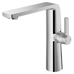 Flova Fusion Tall Mono Basin Mixer with Clicker Waste