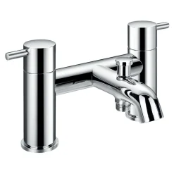 Flova Levo Deck Mounted Bath Shower Mixer with Handset Kit