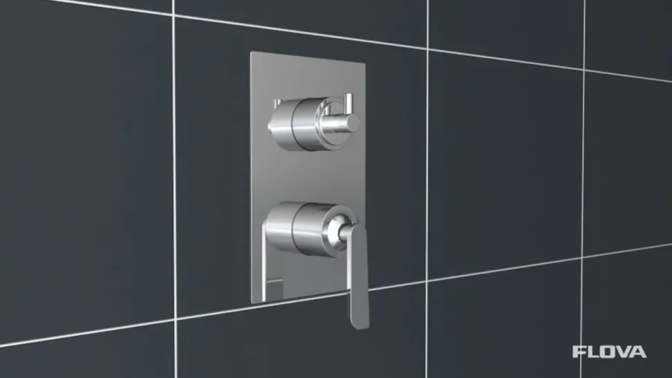 Flova Levo Single Outlet Concealed Manual Shower Valve
