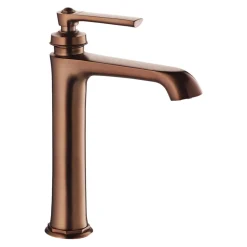 Flova Liberty Tall Mono Basin Mixer with Clicker Waste - Oil Rubbed Bronze