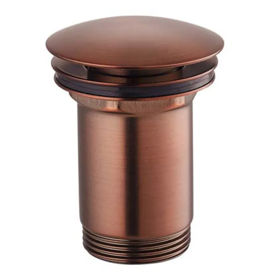 Flova Liberty Tall Mono Basin Mixer with Clicker Waste - Oil Rubbed Bronze