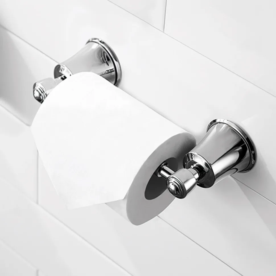 Flova Liberty Toilet Roll Holder - Chrome