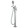 Flova Smart Floor Standing Bath Shower Mixer with Handset Kit