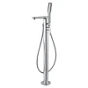 Flova Urban Floorstanding Bath Shower Mixer with Handset Kit