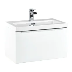 Freddie Matt Black Reinforced Shower Bath Suite with Rimless Toilet