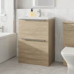 Freddie 600mm Floorstanding Vanity Unit & Basin
