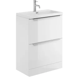 Freddie 600mm Floorstanding Vanity Unit & Basin