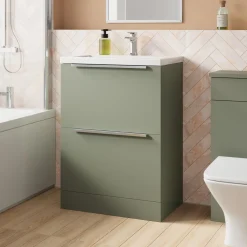 Freddie 600mm Floorstanding Vanity Unit & Basin