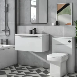 Freddie 800mm Wall Hung Vanity Unit & Basin