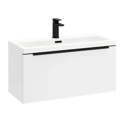 Freddie 800mm Wall Hung Vanity Unit & Basin