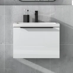 Freddie 500mm Wall Hung Vanity Unit & Basin