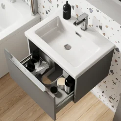 Freddie 500mm Wall Hung Vanity Unit & Basin