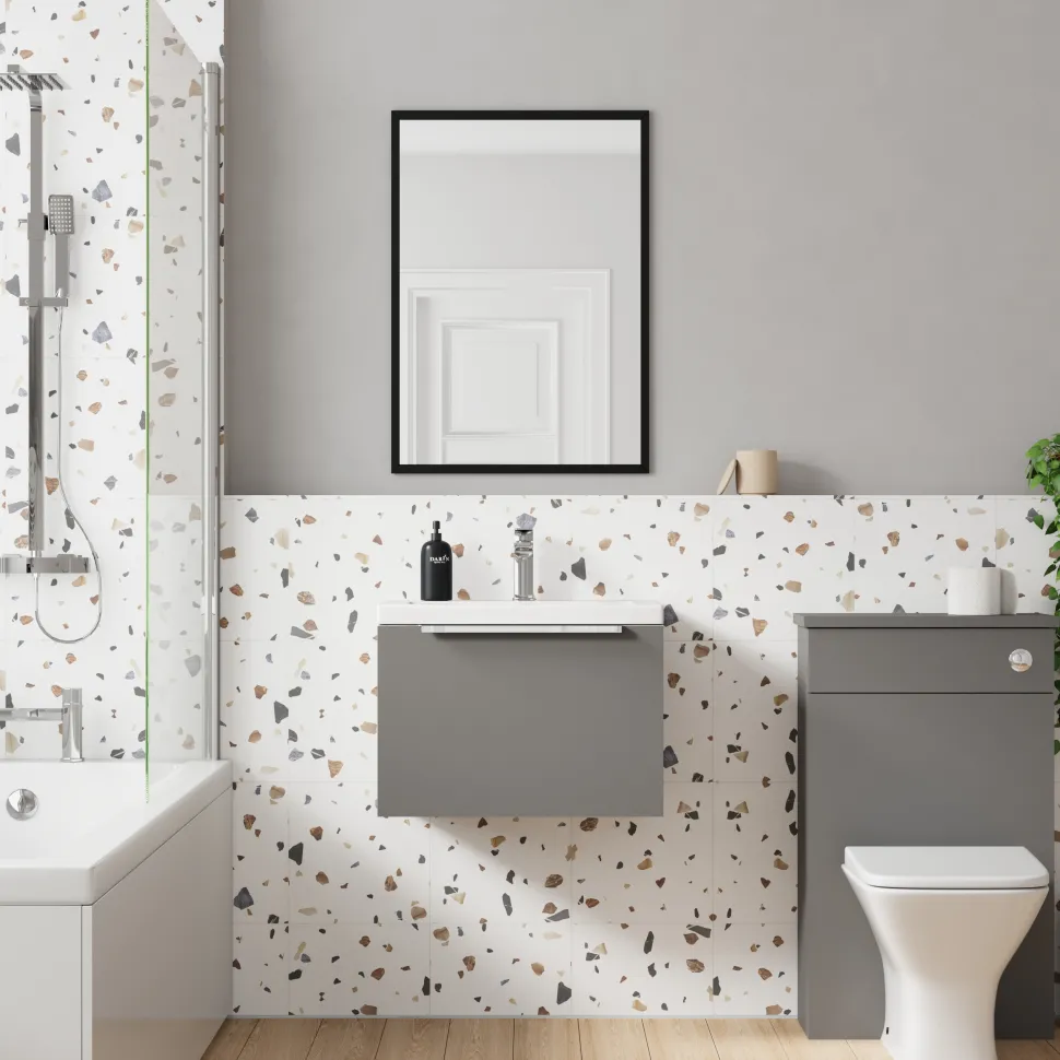 Freddie 500mm Wall Hung Vanity Unit & Basin