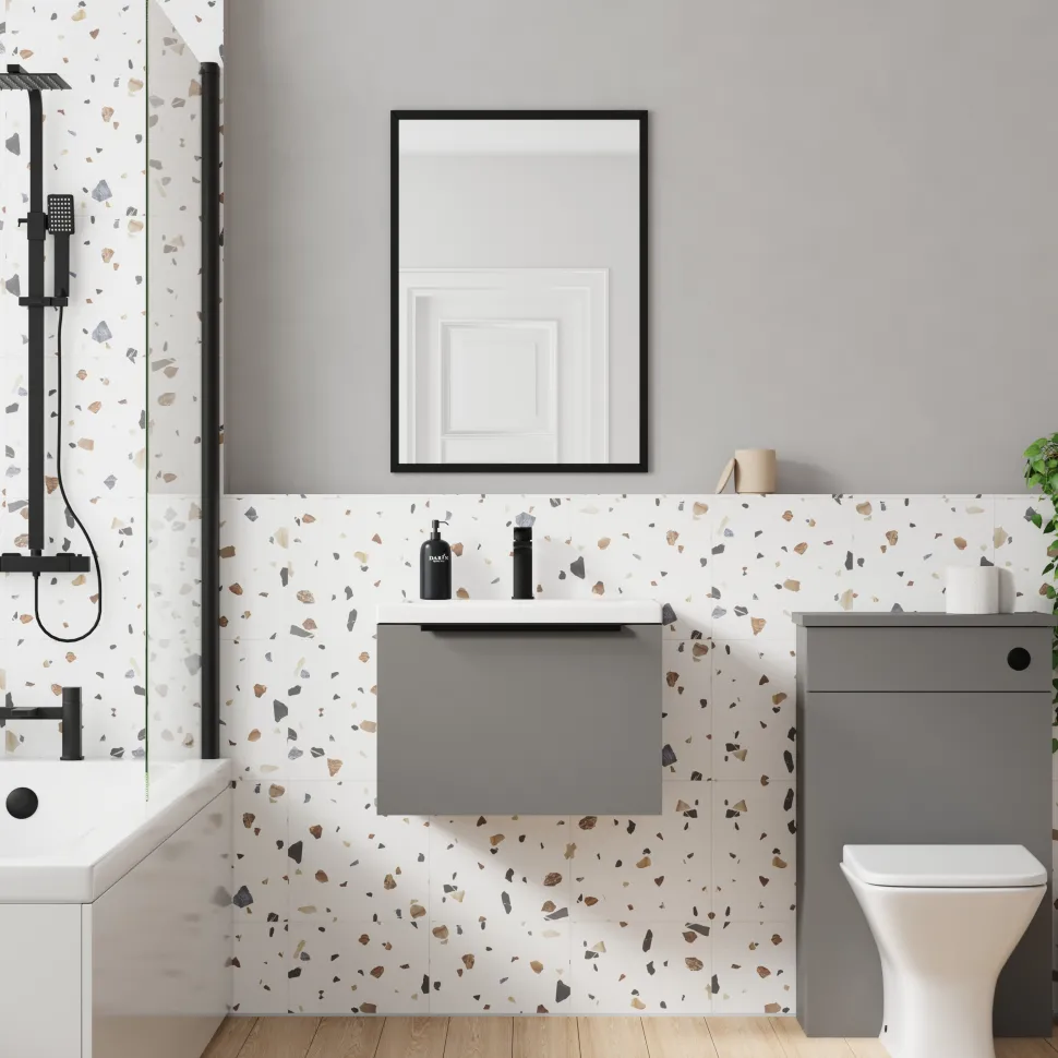 Freddie 500mm Wall Hung Vanity Unit & Basin