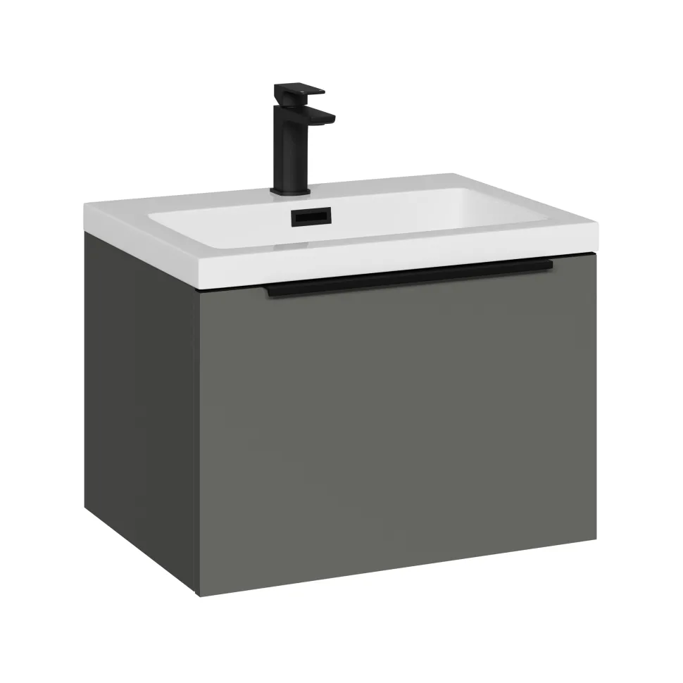 Freddie 500mm Wall Hung Vanity Unit & Basin