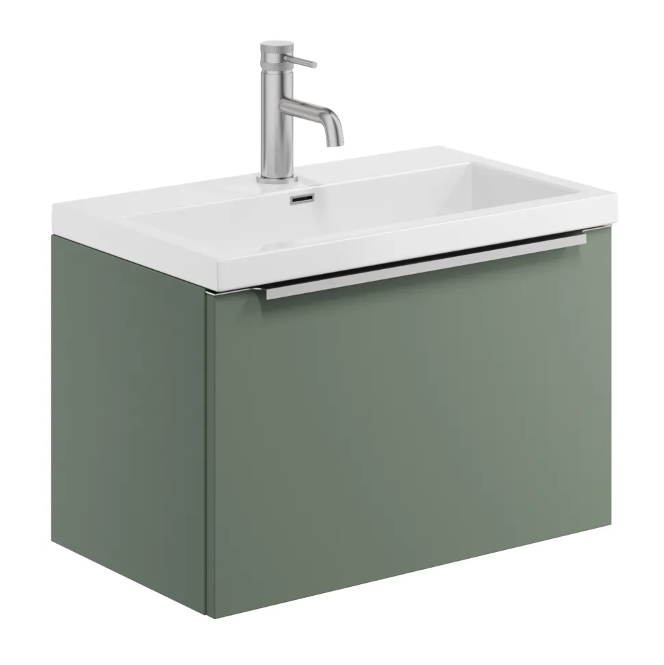 Freddie 600mm Wall Hung Vanity Unit & Basin