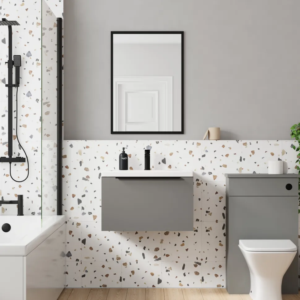 Freddie 600mm Wall Hung Vanity Unit & Basin