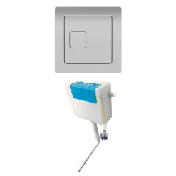 Freddie Reinforced Shower Bath Suite with Back to Wall Toilet