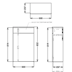 Freddie Reinforced Shower Bath Suite with Back to Wall Toilet
