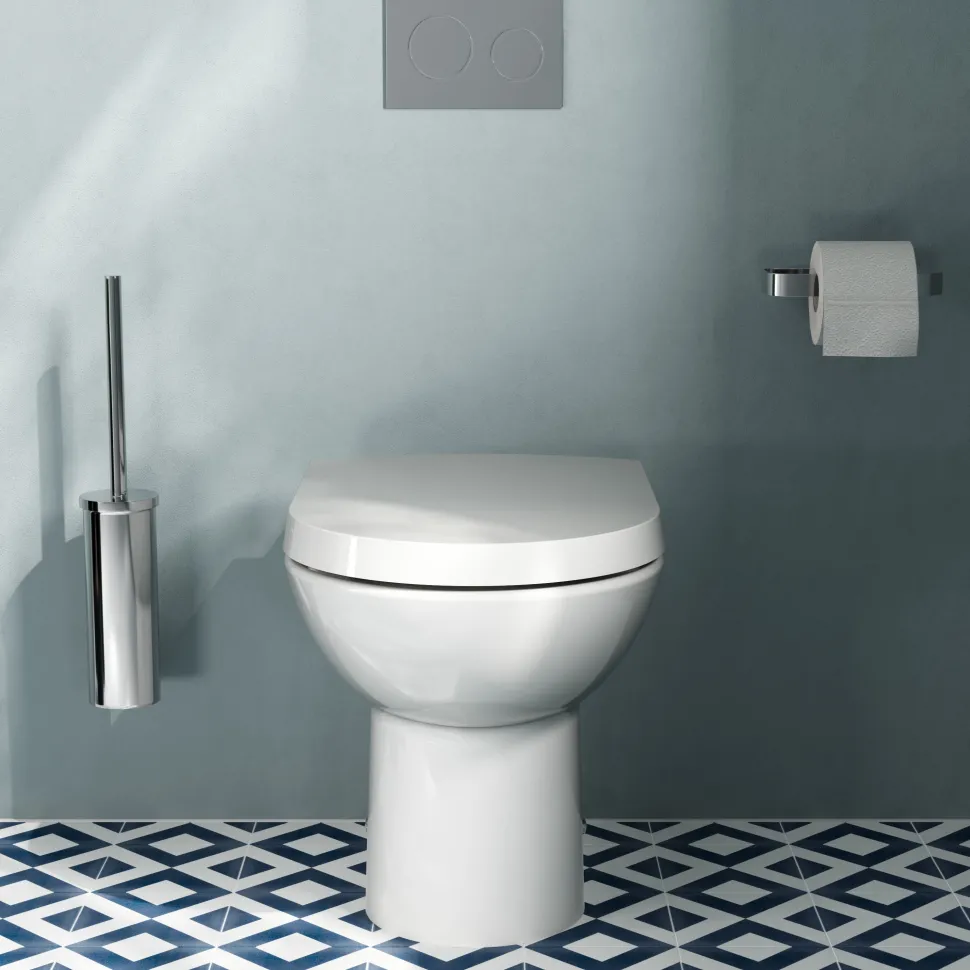 Freddie Reinforced Shower Bath Suite with Back to Wall Toilet