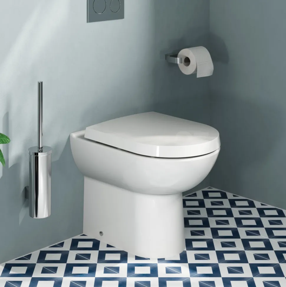 Freddie Reinforced Shower Bath Suite with Back to Wall Toilet